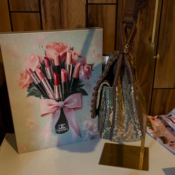 Rafe Brown and Green Crossbody Bag - Picture 4 of 14